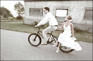 Bride and groom on The Photography Podcast